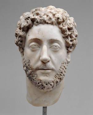 Commodus Roman Emperor reigned 180-192 (Type 4)  Kunsthistorisches Museum, Wien, Antikensammlung I 15